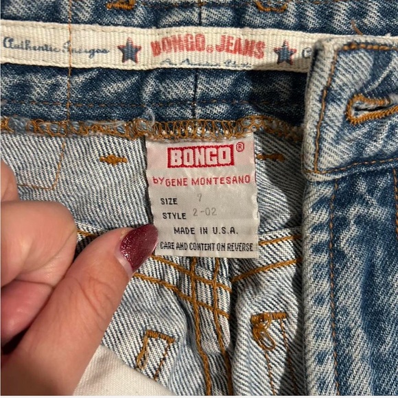 BONGO Relaxed Fit Light Blue Denim Jeans - Picture 3 of 3